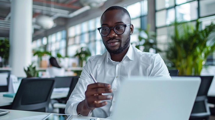 Professional at work